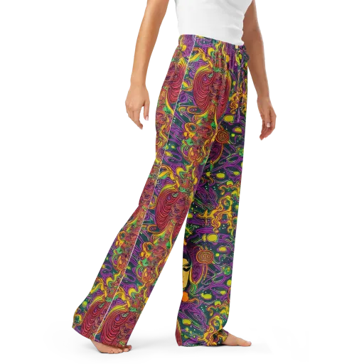 Odyssey in Color on a Women's Pajama Pants