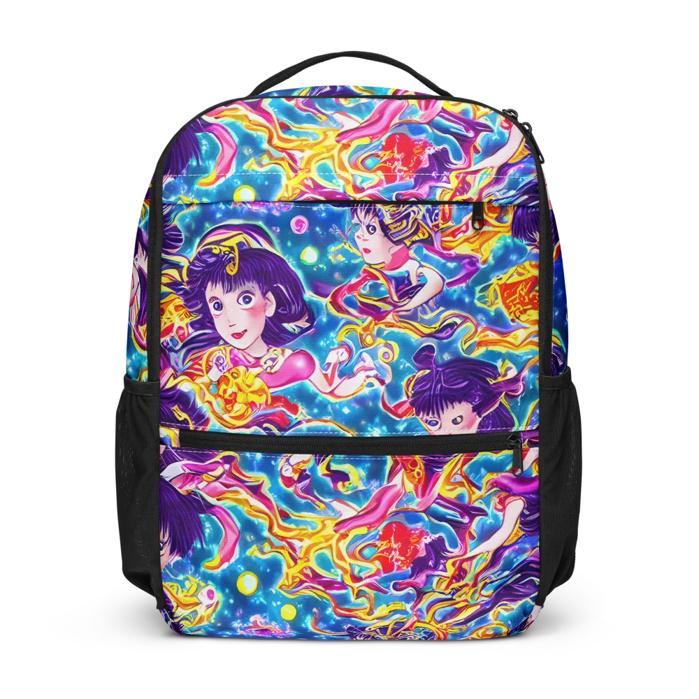 Aquatic Whim on Utility Backpack — Front