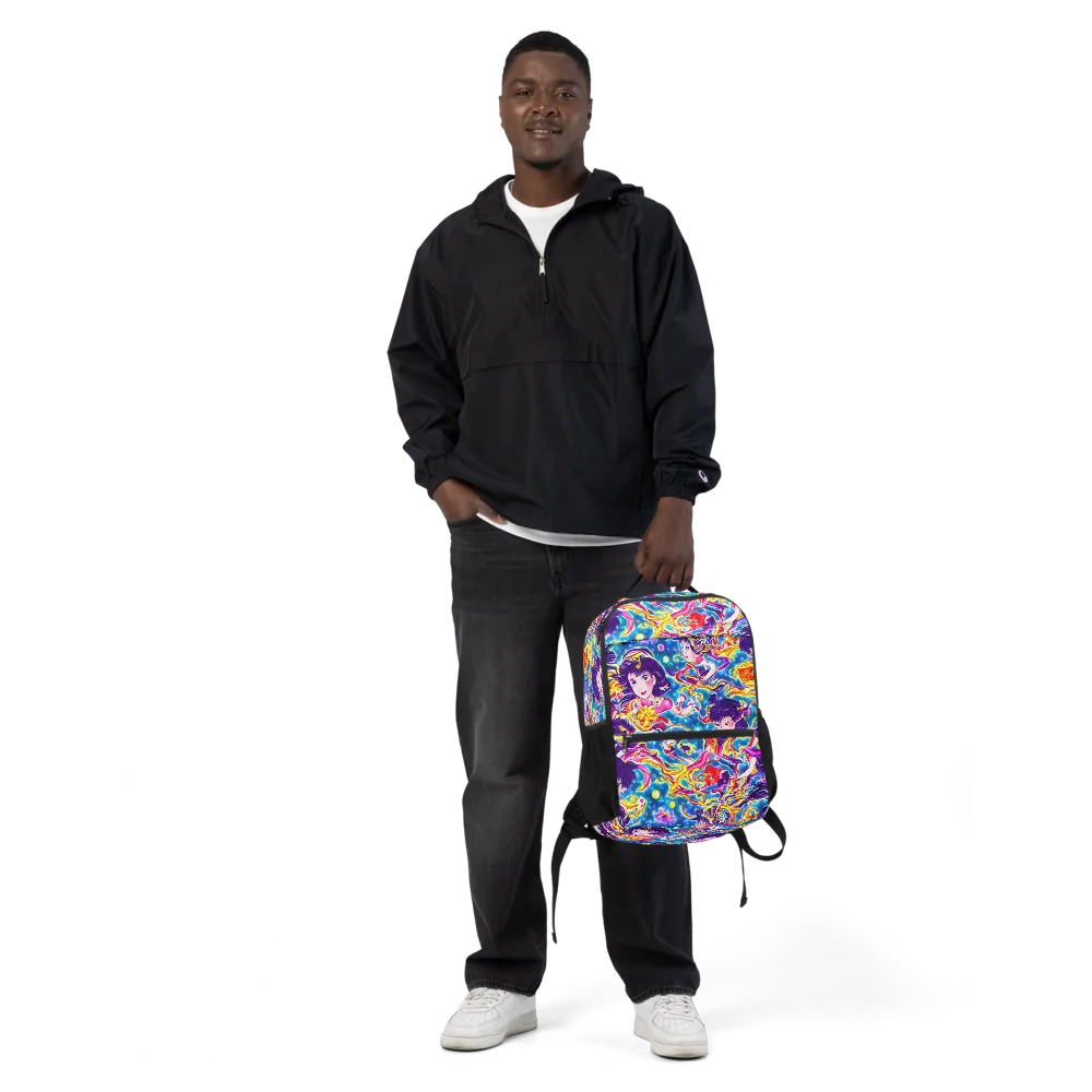 Aquatic Whim on Utility Backpack — Front