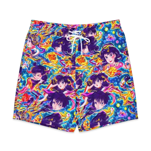 Aquatic Whim on a Men's Board Shorts