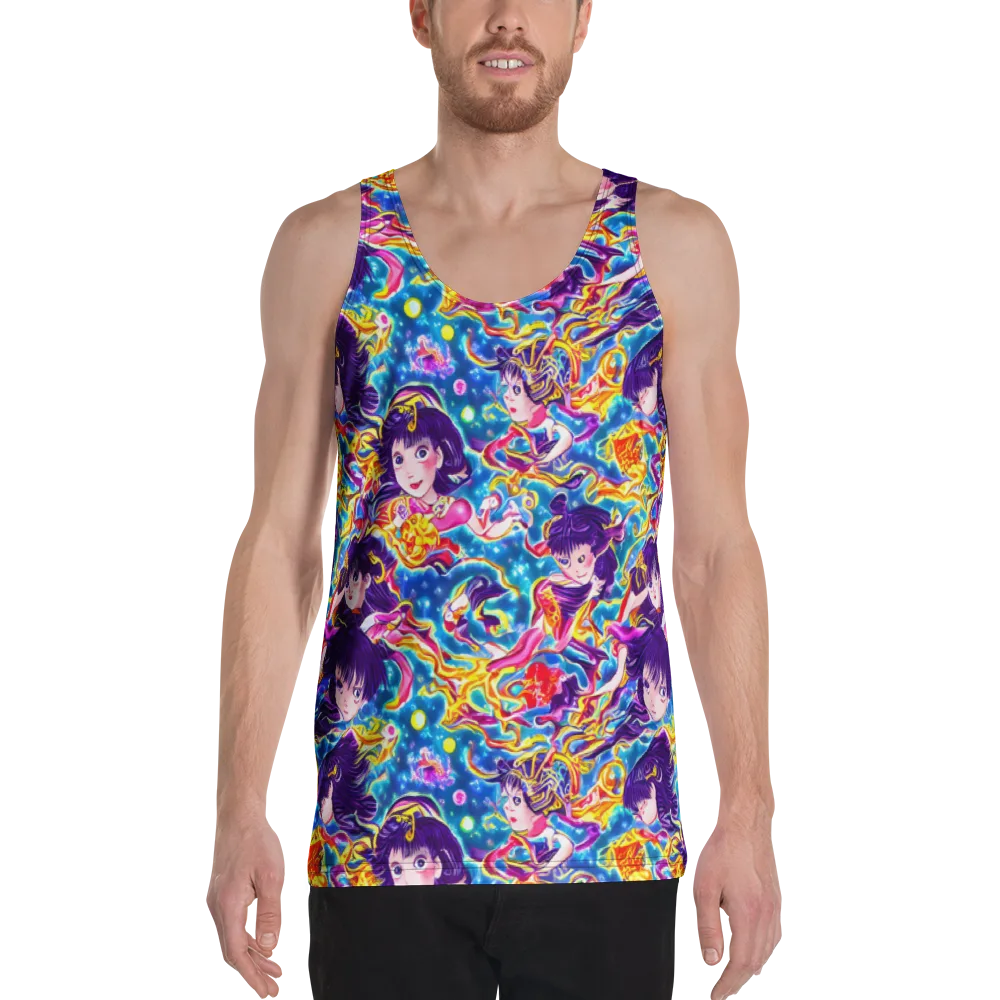 Aquatic Whim on Men's Tank Top — Front