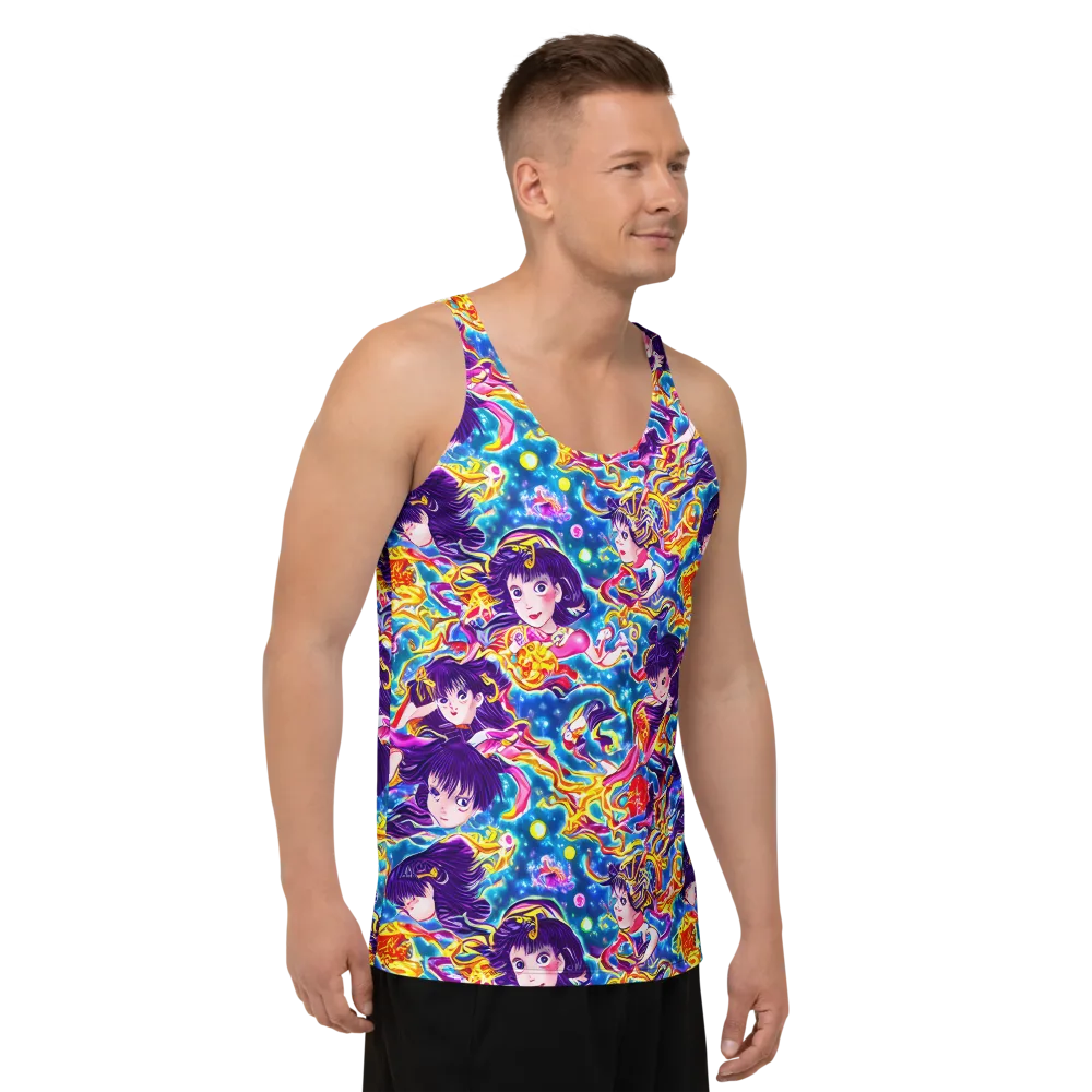 Aquatic Whim on Men's Tank Top — Right Front
