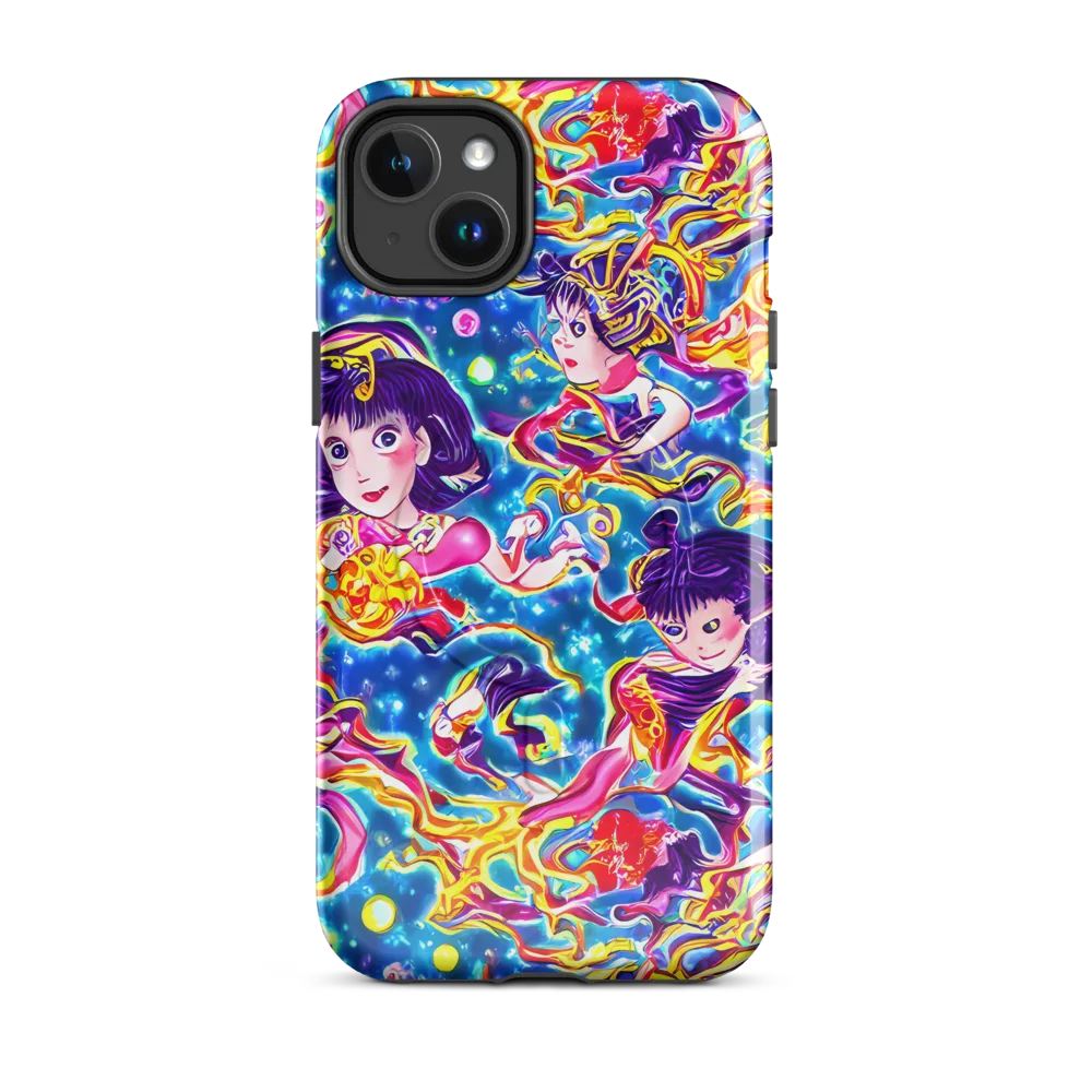 Aquatic Whim on MagSafe Tough Case for iPhone® — Front