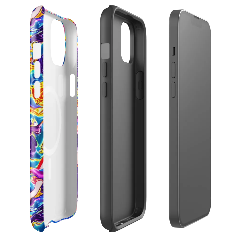 Aquatic Whim on MagSafe Tough Case for iPhone® — Front