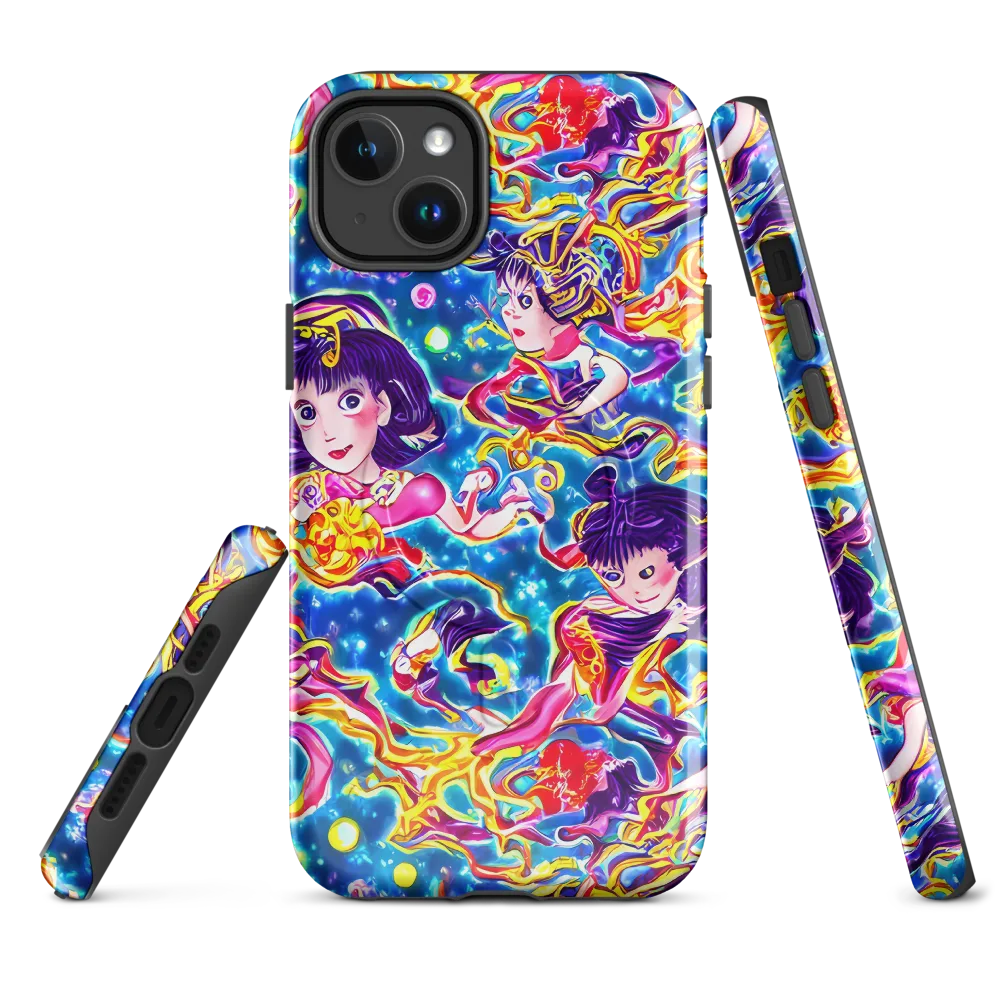 Aquatic Whim on MagSafe Tough Case for iPhone® — Front
