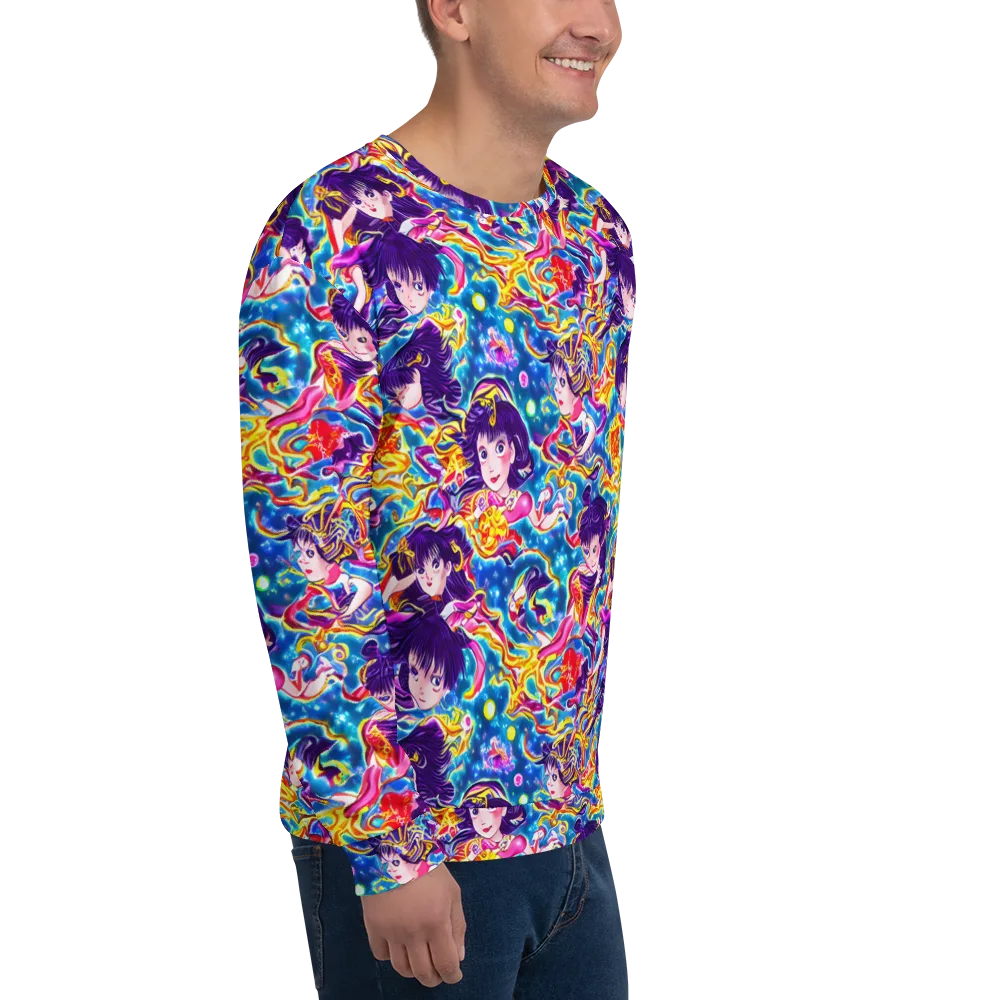 Aquatic Whim on Sweatshirt — Right Front