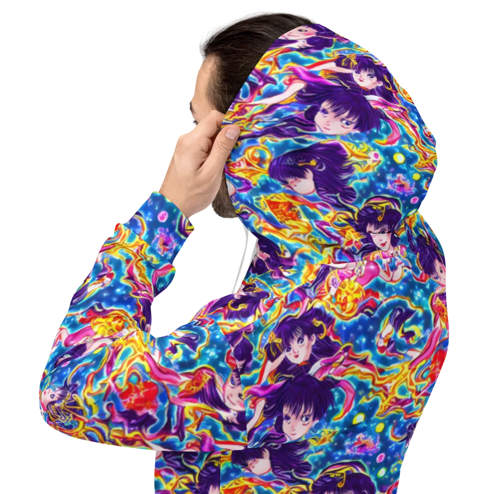 Aquatic Whim on Hoodie — Back