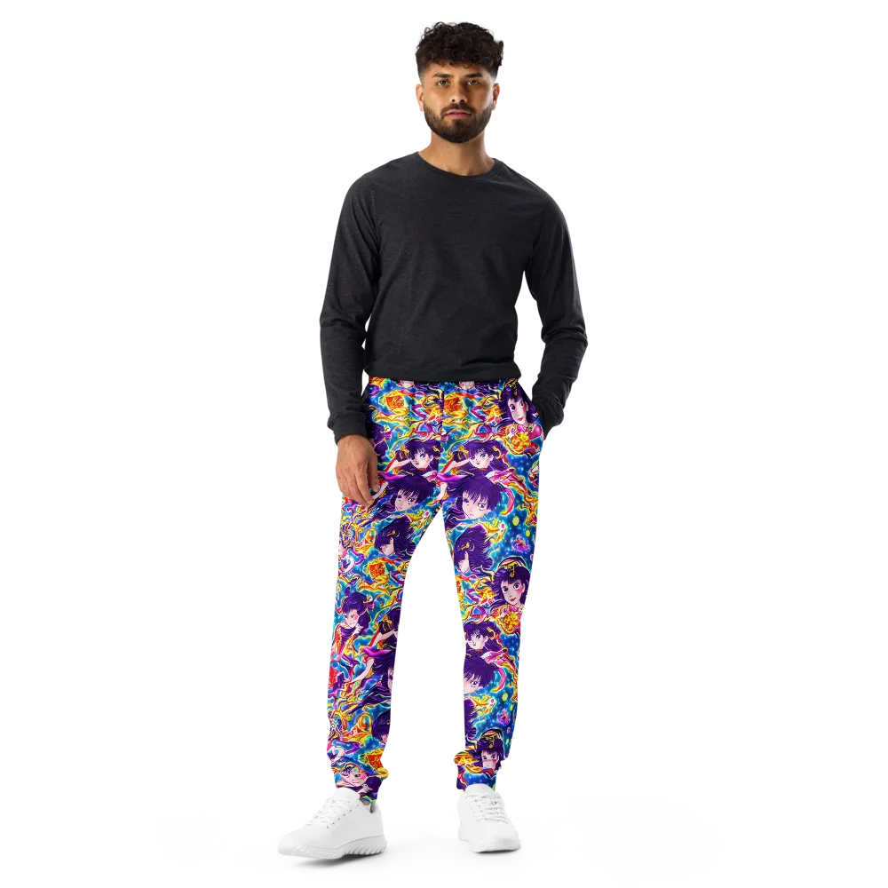 Aquatic Whim on Men's Joggers — Front