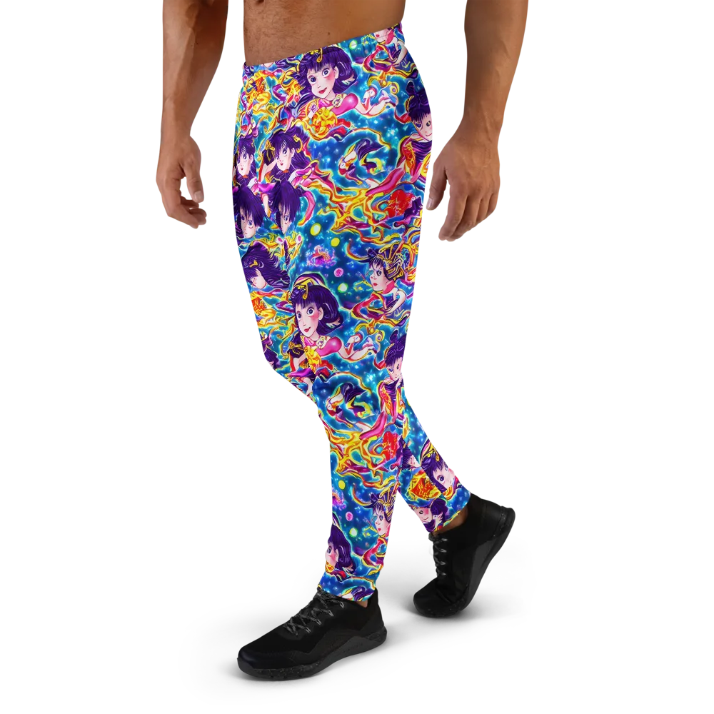 Aquatic Whim on Men's Joggers — Left