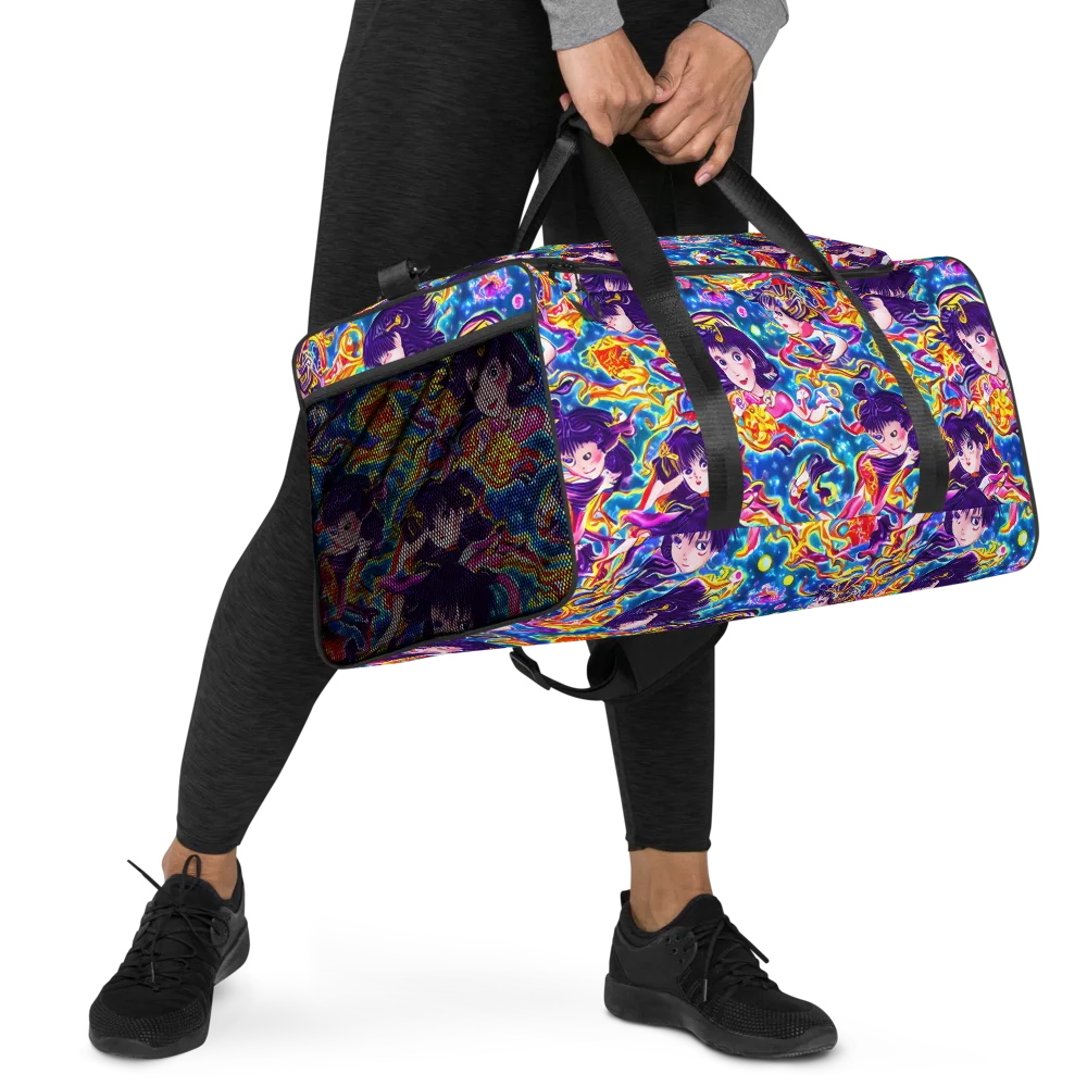 Aquatic Whim on Duffle Bag — Right Front