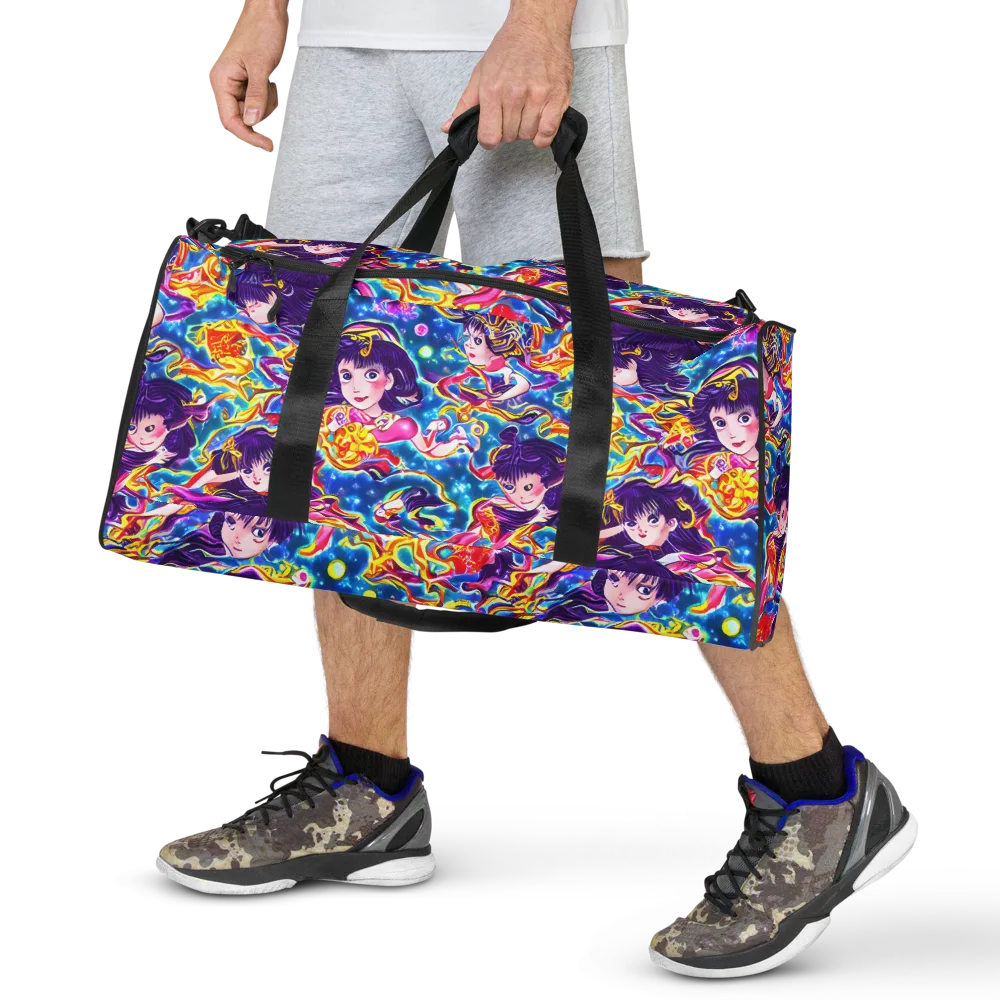 Aquatic Whim on Duffle Bag — Front