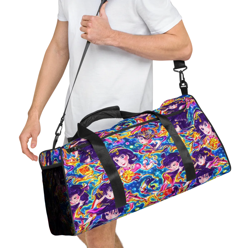 Aquatic Whim on Duffle Bag — Right Front