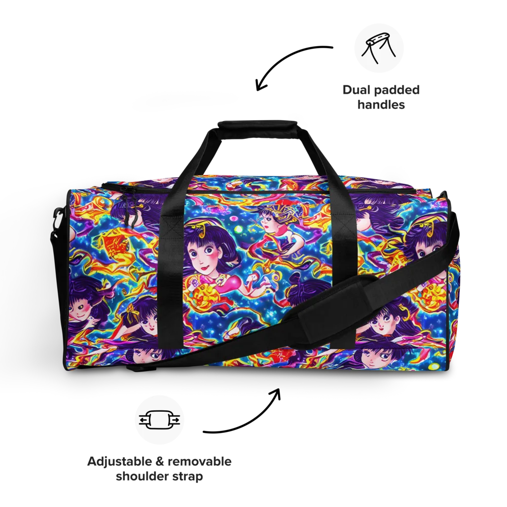 Aquatic Whim on Duffle Bag — Front