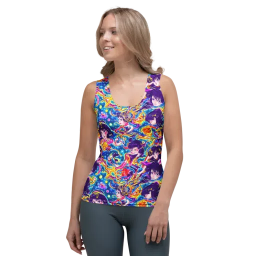 Aquatic Whim on a Women's Tank Top
