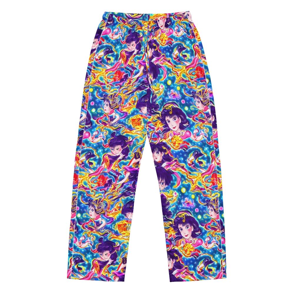 Aquatic Whim on Women's Pajama Pants — Front