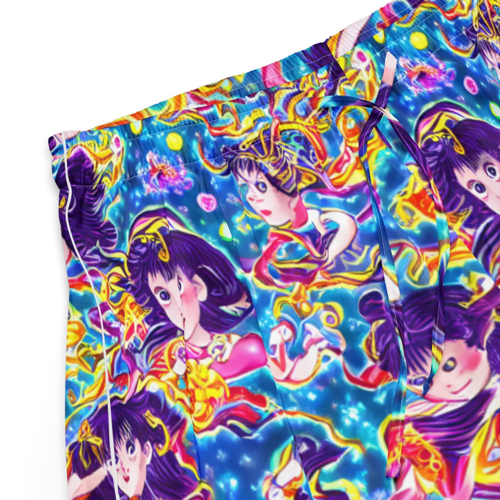 Aquatic Whim on Women's Pajama Shorts — Product details