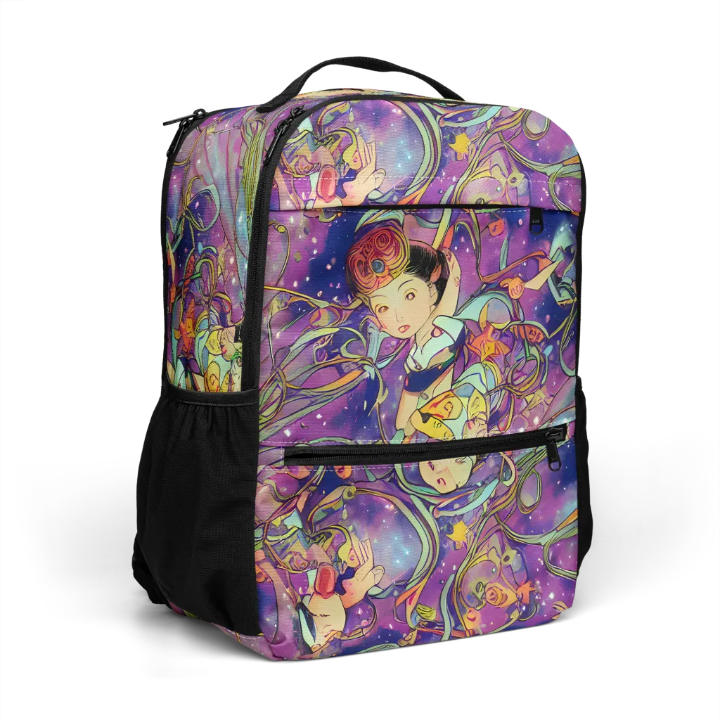 Spiral of Stardust on Utility Backpack — Right Front