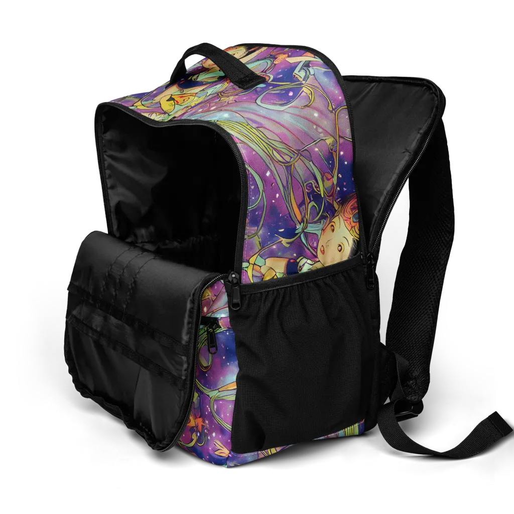Spiral of Stardust on Utility Backpack — Product details 2