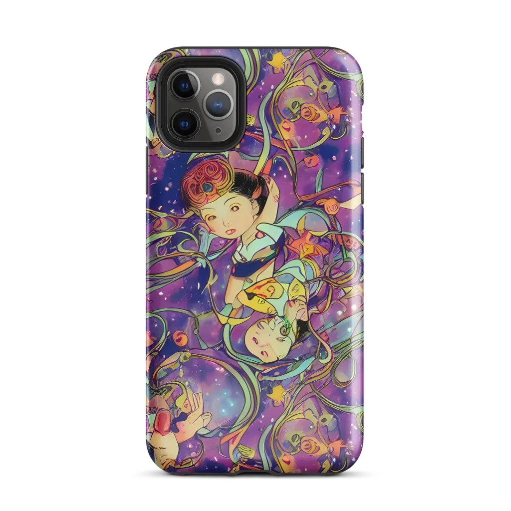 Spiral of Stardust on Tough Case for iPhone® — Front