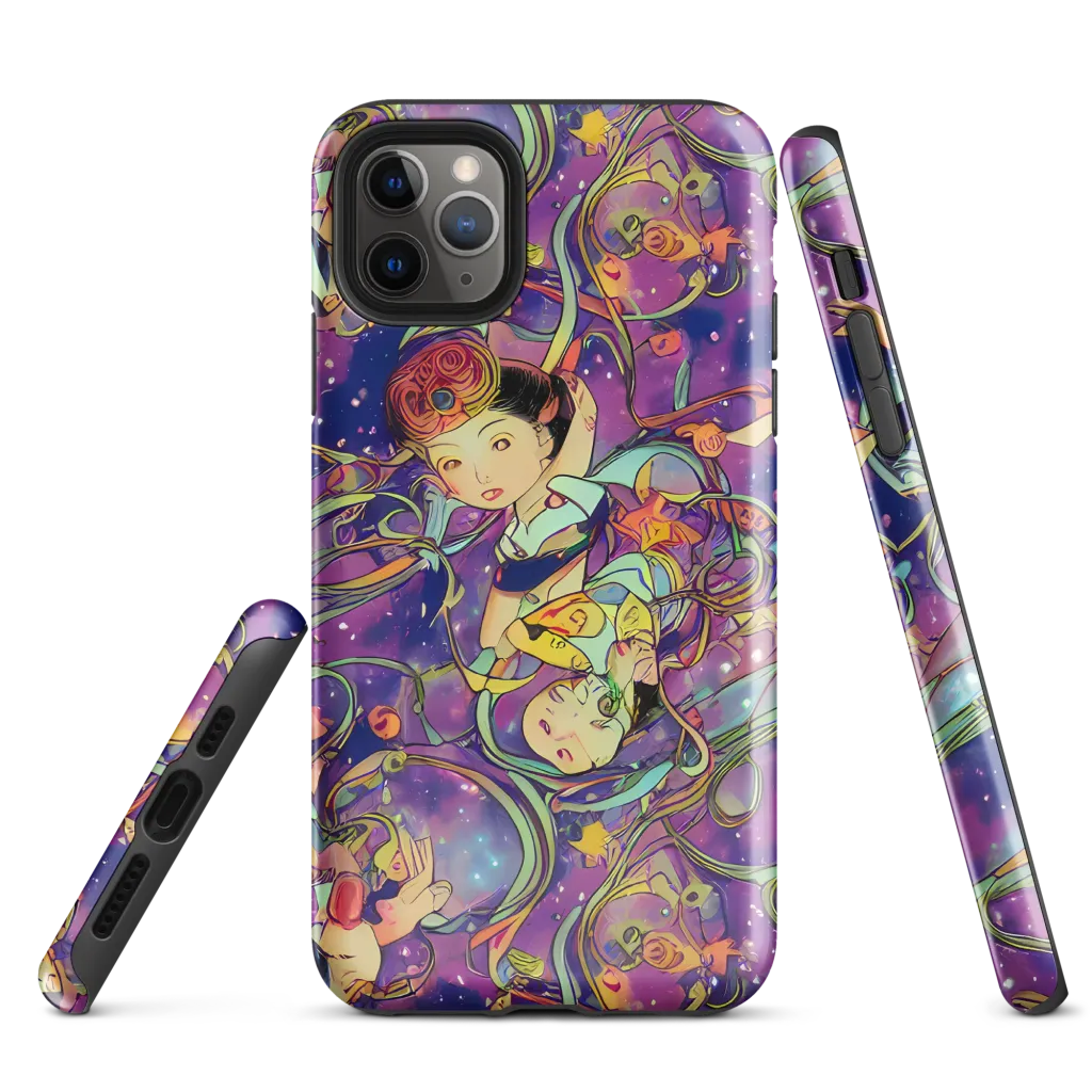 Spiral of Stardust on Tough Case for iPhone® — Front