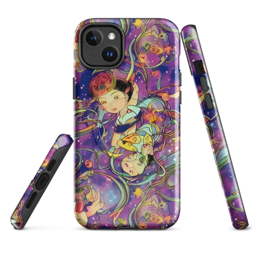 Spiral of Stardust on a MagSafe Tough Case for iPhone®