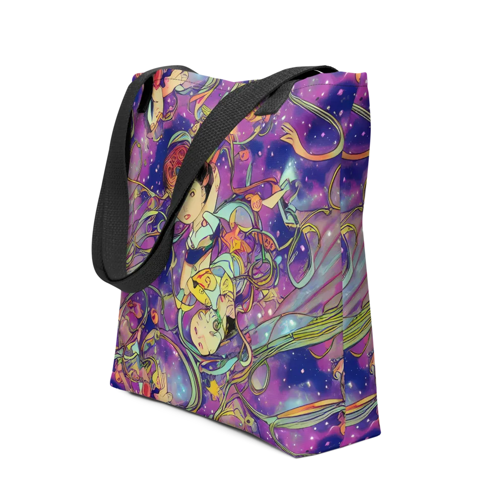 Spiral of Stardust on Tote Bag — Front