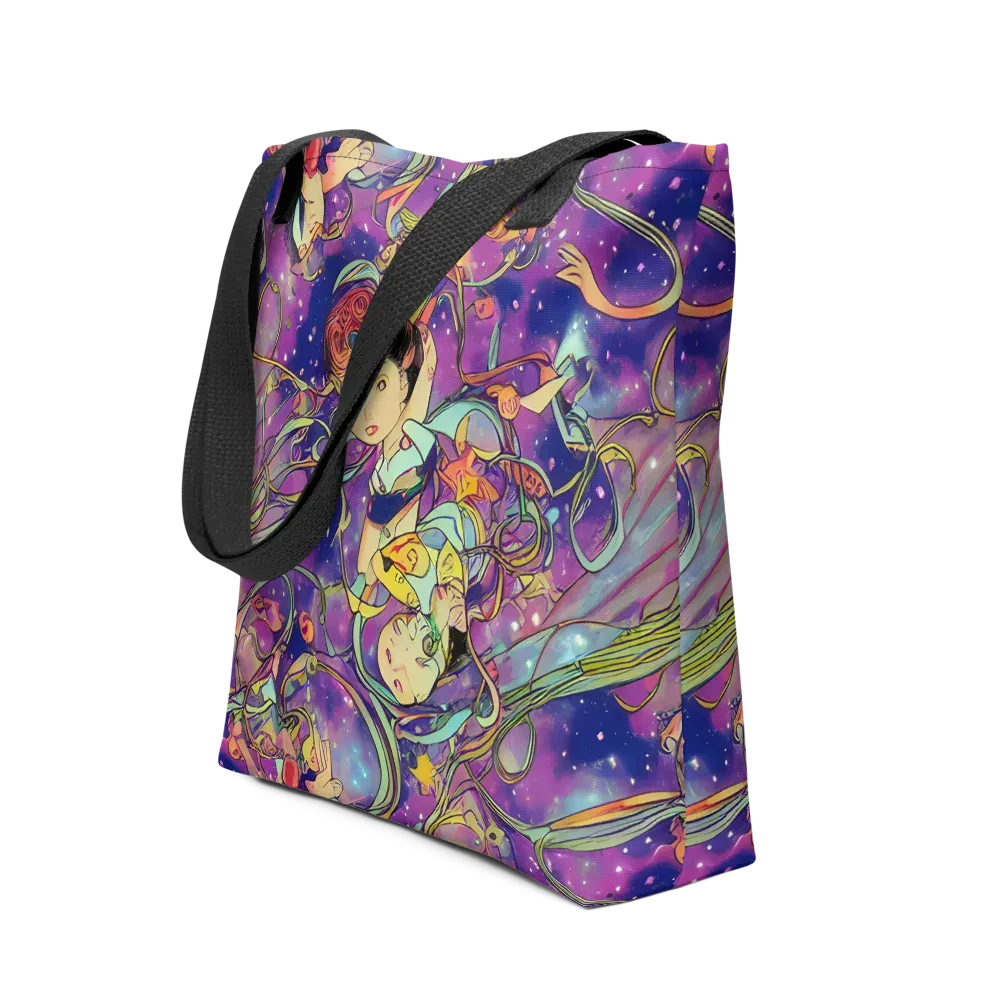 Spiral of Stardust on Tote Bag — Front