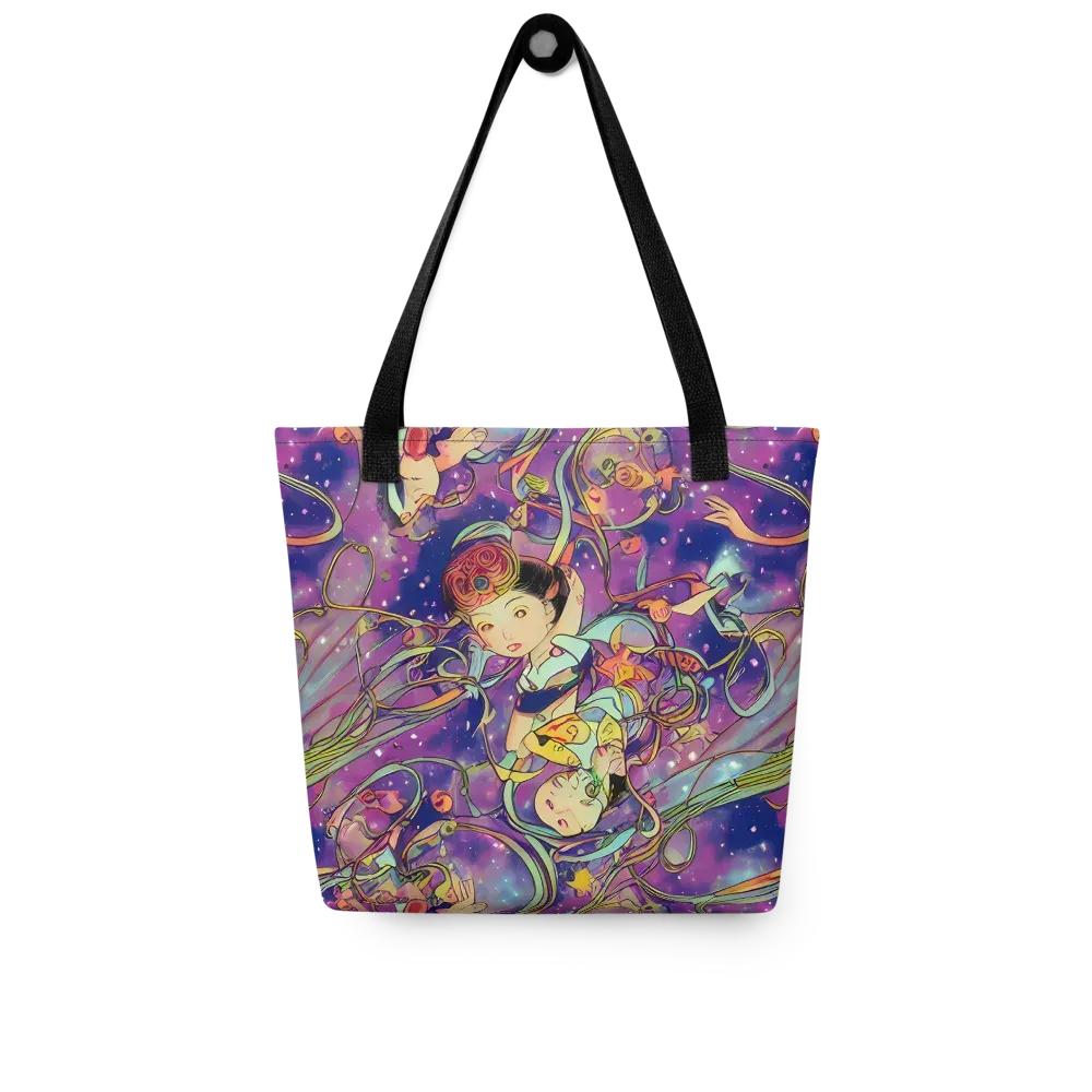Spiral of Stardust on Tote Bag — Front