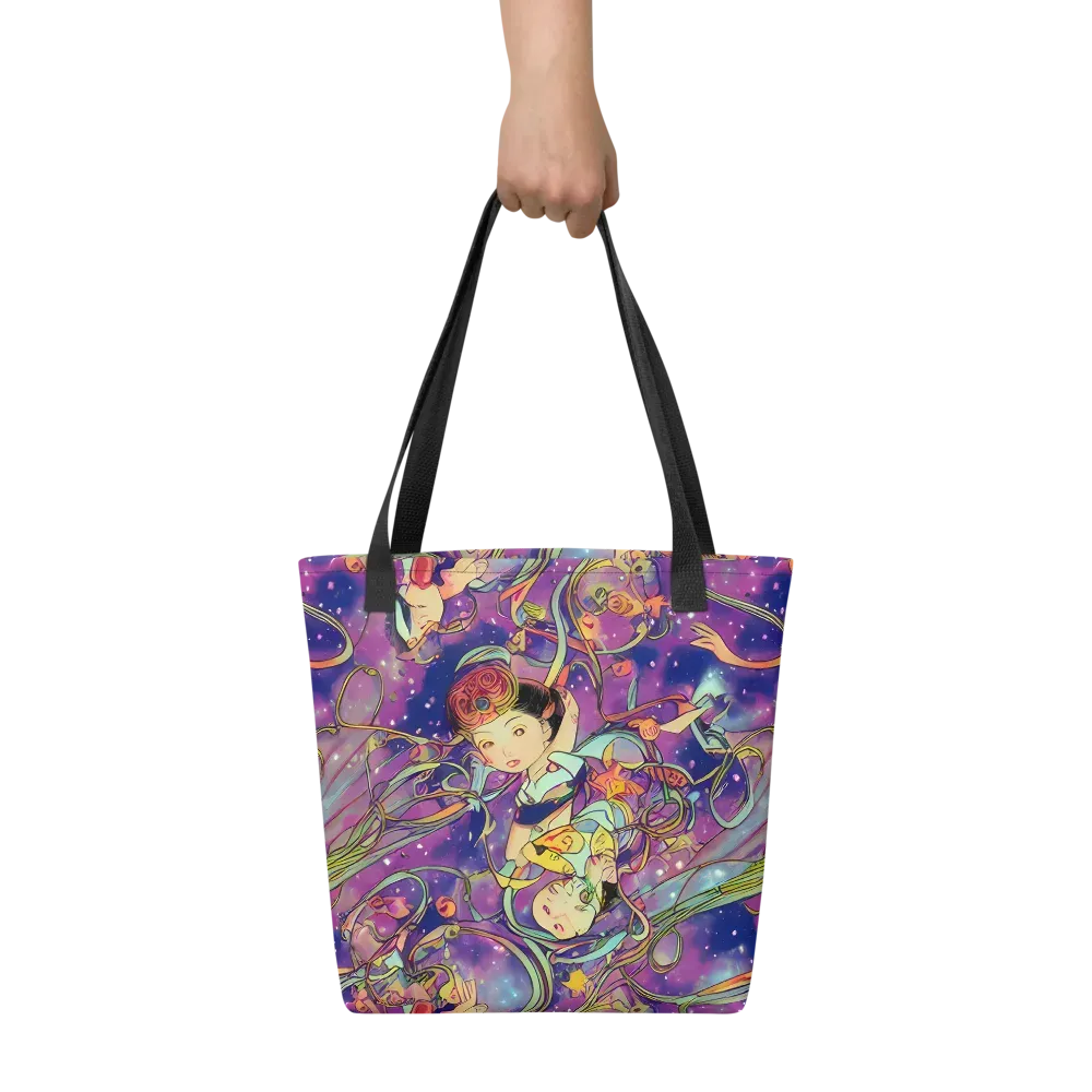 Spiral of Stardust on Tote Bag — Front