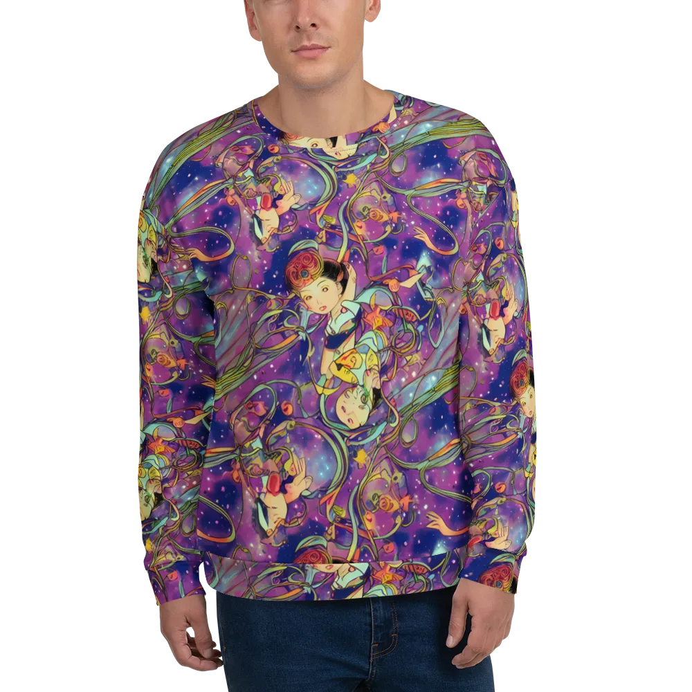 Spiral of Stardust on Sweatshirt — Front