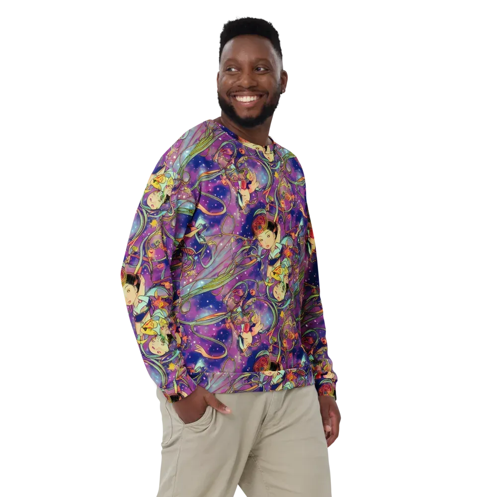 Spiral of Stardust on Sweatshirt — Front