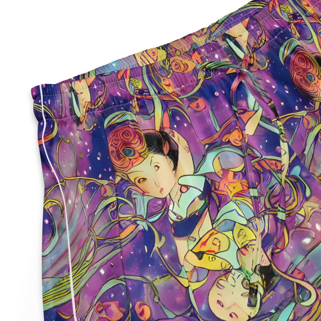 Spiral of Stardust on Women's Pajama Shorts — Product details