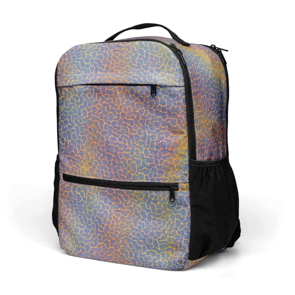 Martian Gridlock on Utility Backpack — Left Front