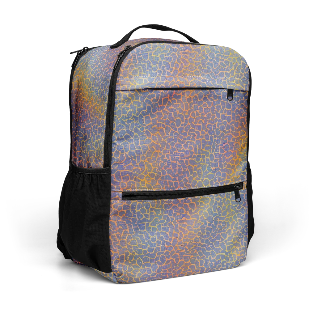 Martian Gridlock on Utility Backpack — Right Front