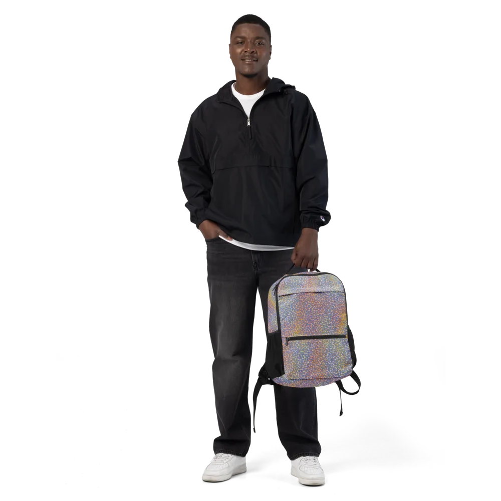Martian Gridlock on Utility Backpack — Front