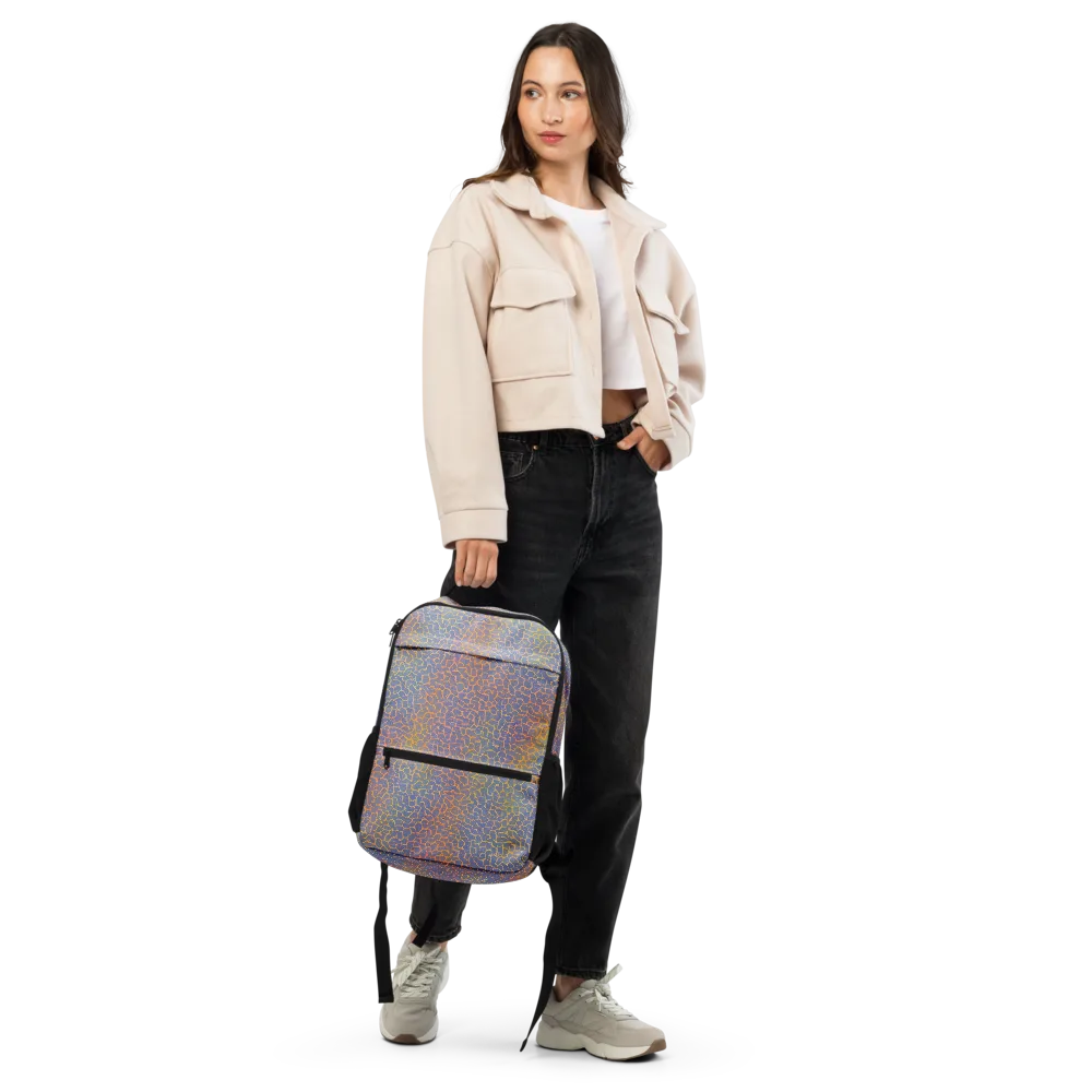 Martian Gridlock on Utility Backpack — Front