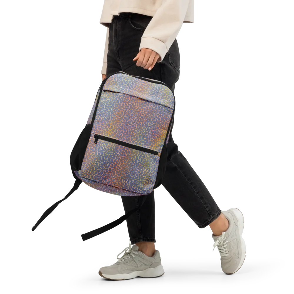 Martian Gridlock on Utility Backpack — Front
