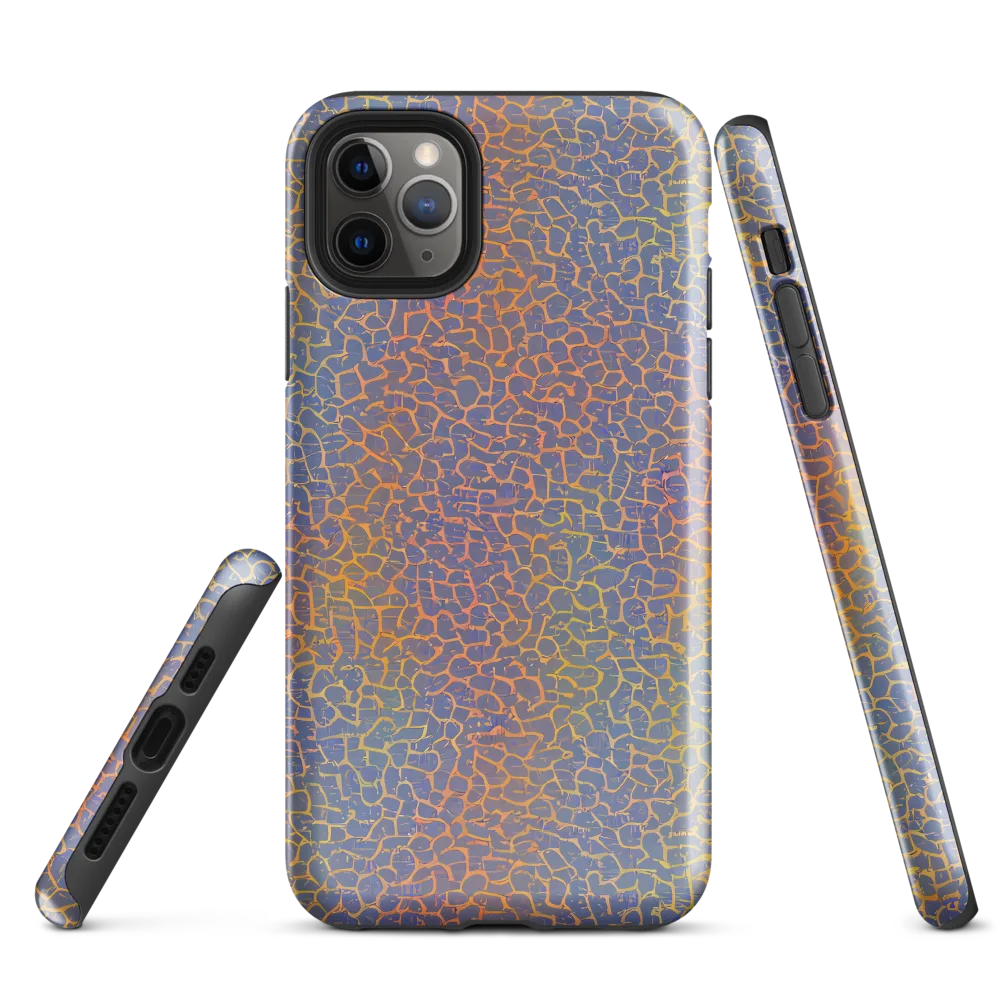 Martian Gridlock on Tough Case for iPhone® — Front