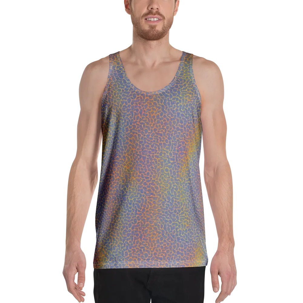 Martian Gridlock on Men's Tank Top — Front