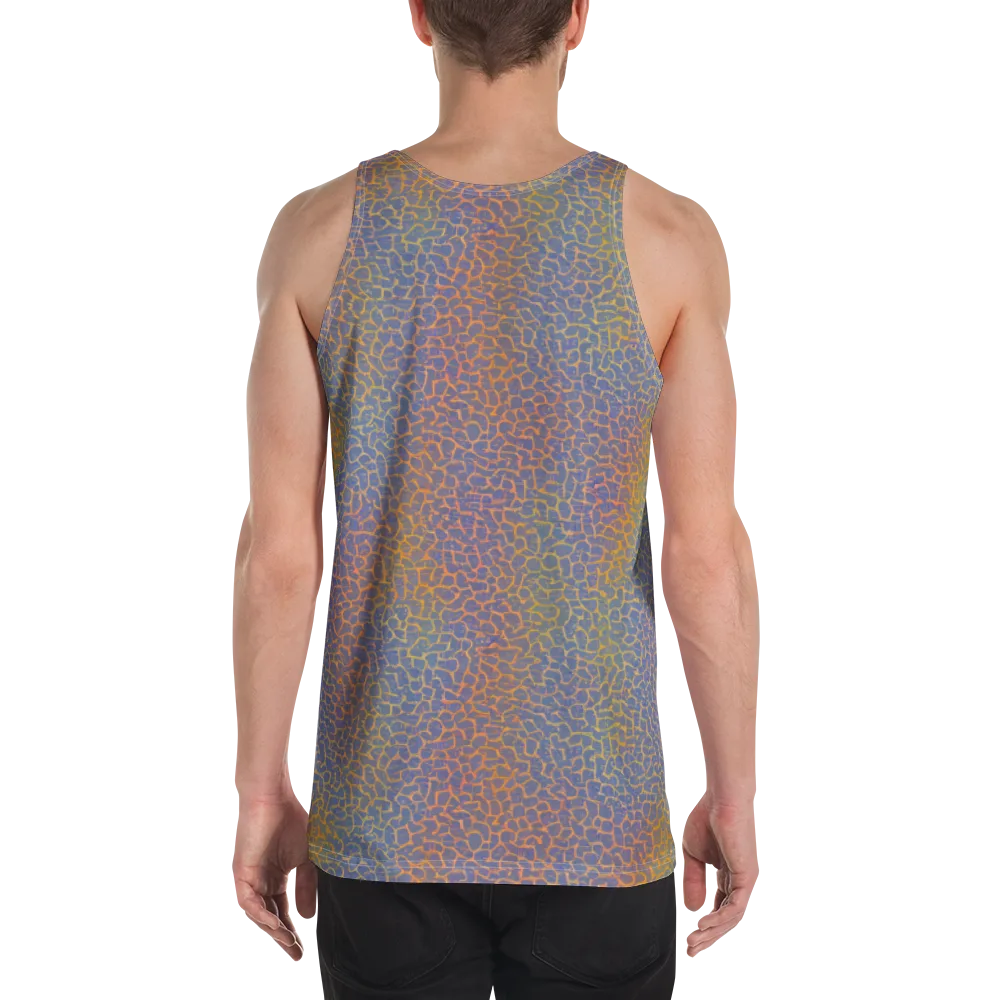 Martian Gridlock on Men's Tank Top — Back
