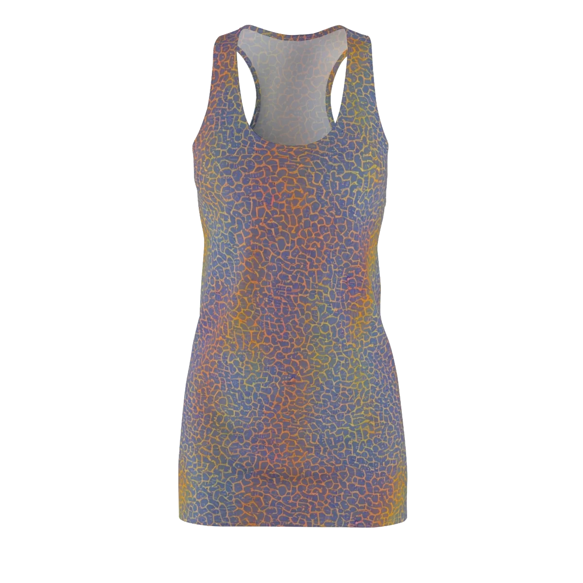 Martian Gridlock on Racerback Dress — Front