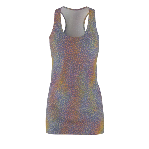 Martian Gridlock on a Racerback Dress