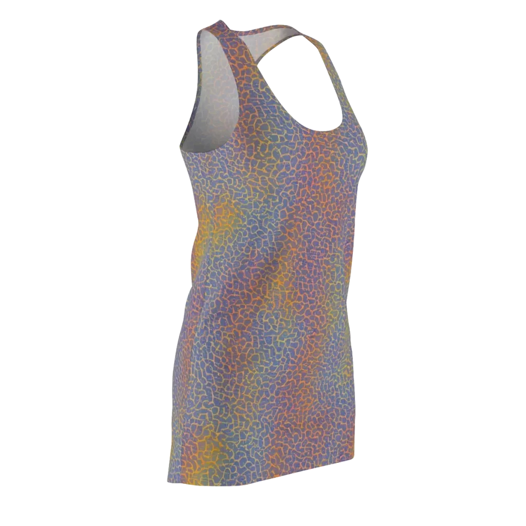 Martian Gridlock on Racerback Dress — Front Side