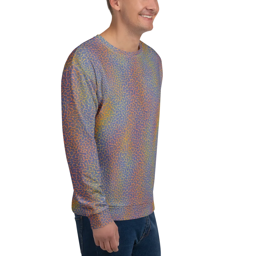 Martian Gridlock on Sweatshirt — Right Front
