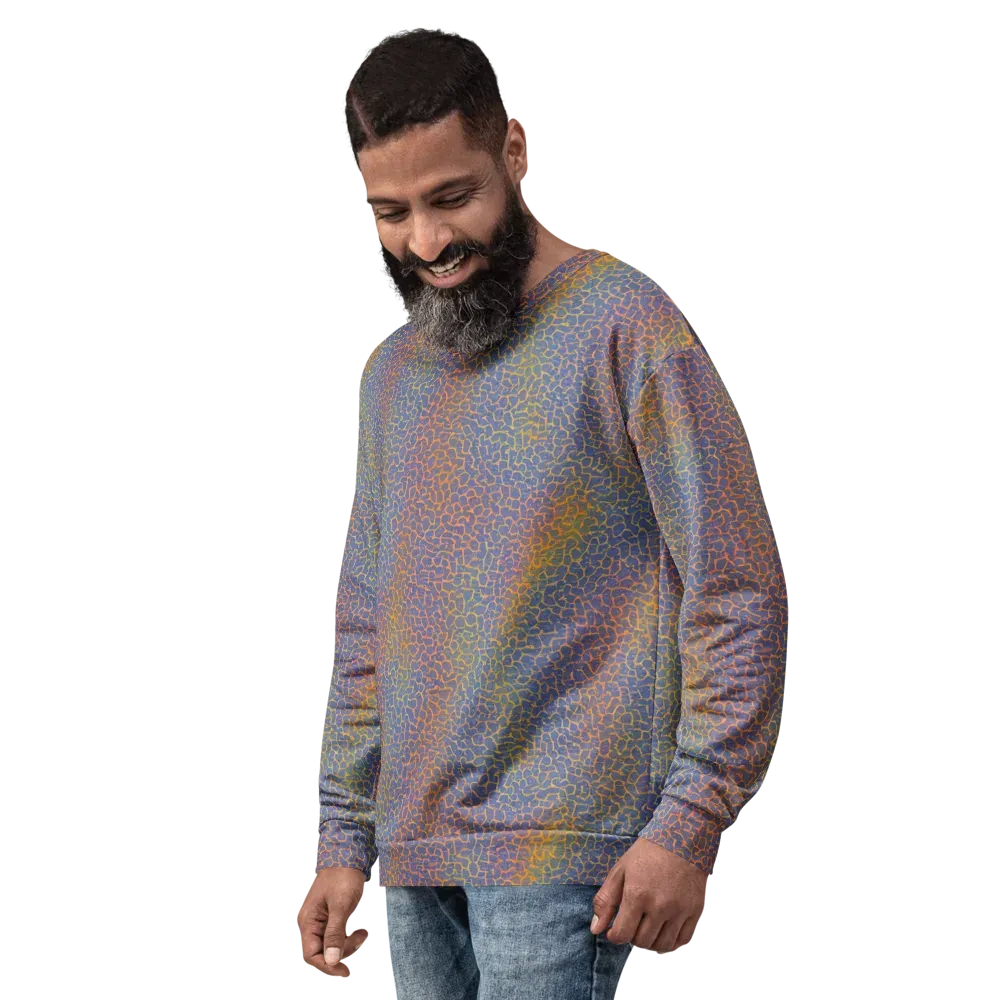 Martian Gridlock on Sweatshirt — Left Front