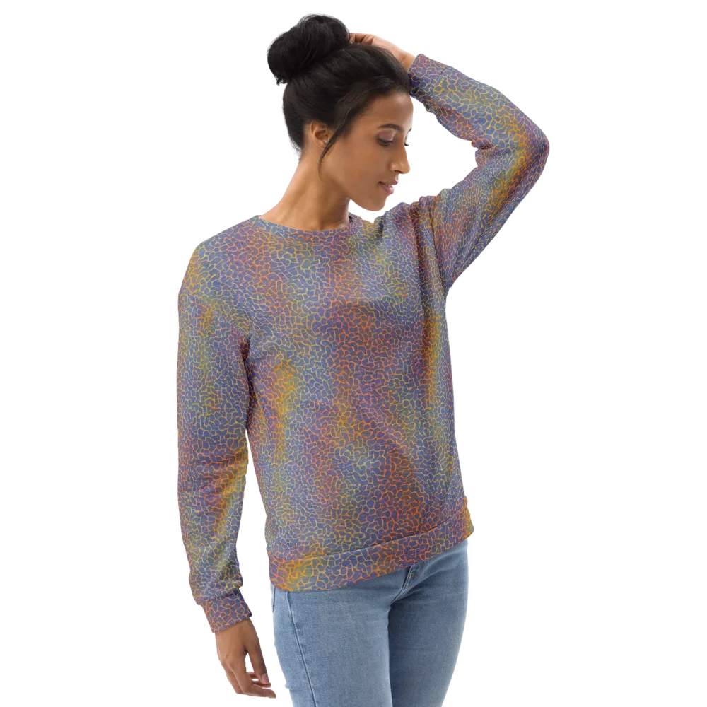 Martian Gridlock on Sweatshirt — Right Front