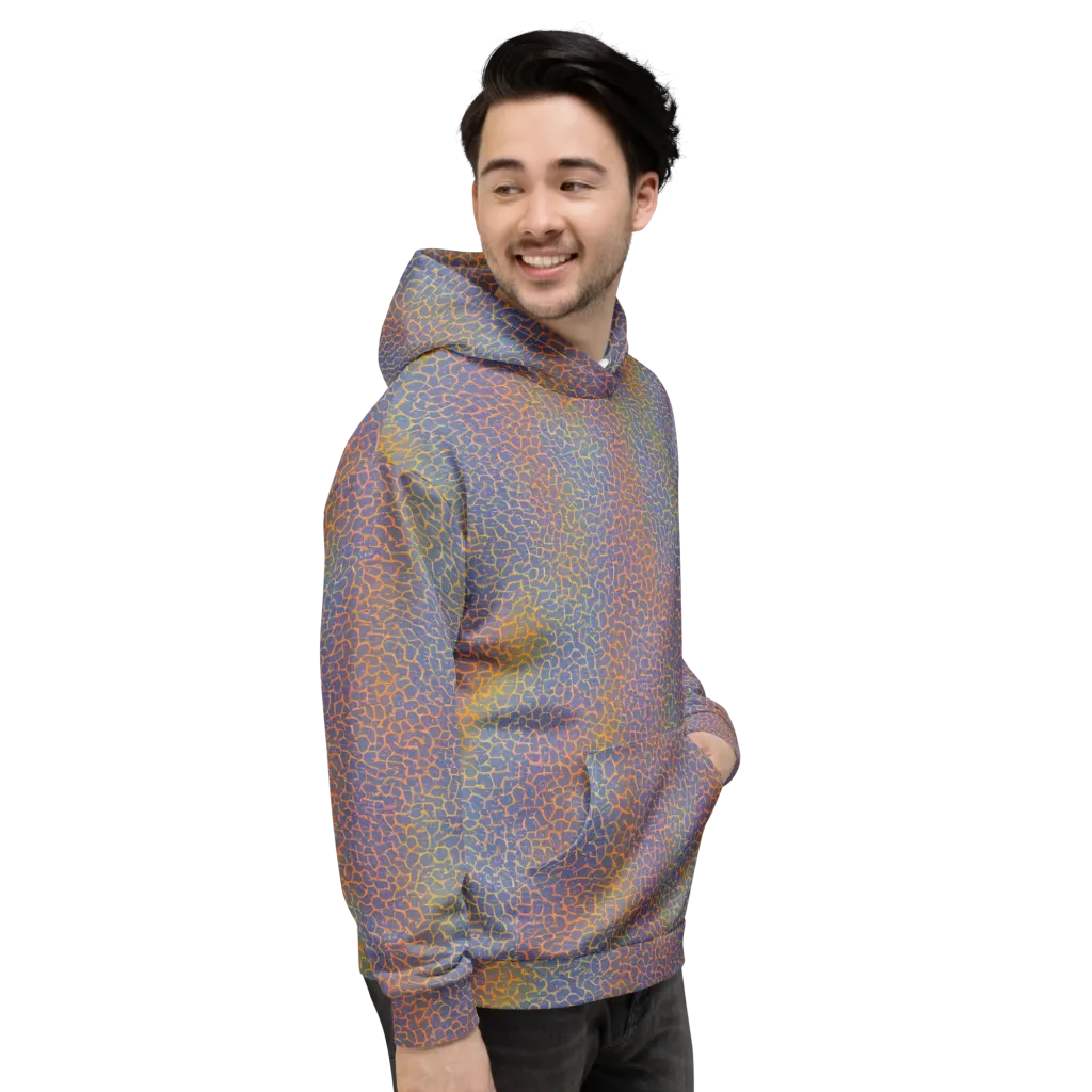 Martian Gridlock on Hoodie — Right
