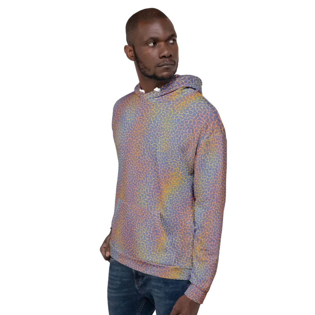 Martian Gridlock on Hoodie — Left