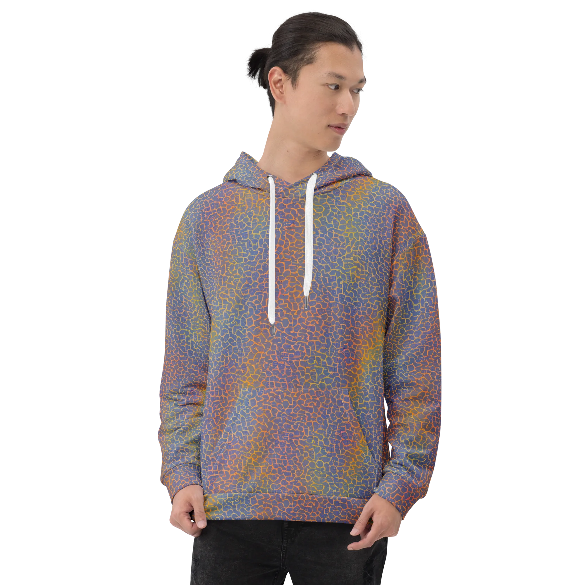 Martian Gridlock on Hoodie — Front