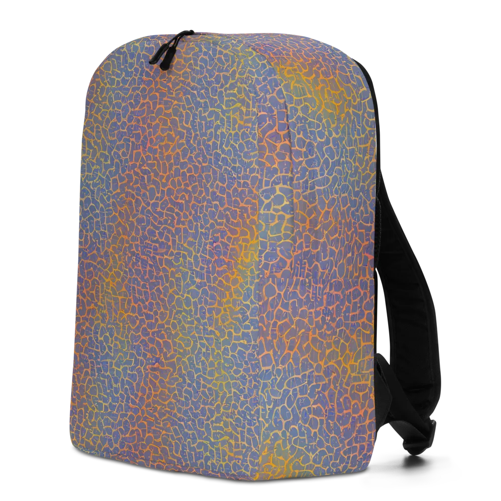Martian Gridlock on Minimalist Backpack — Left